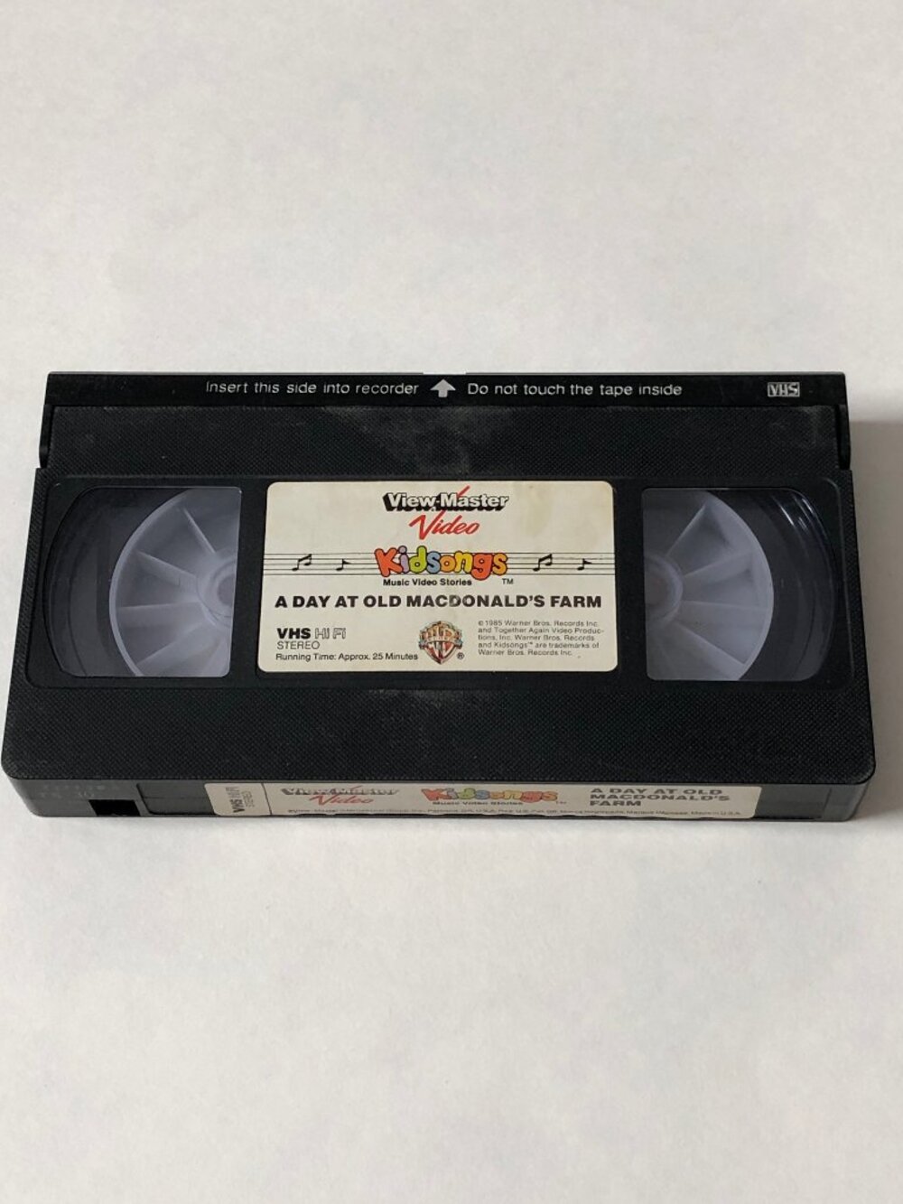 Kidsongs: A Day at Old MacDonald's Farm VHS 1985 Sing Along Songs